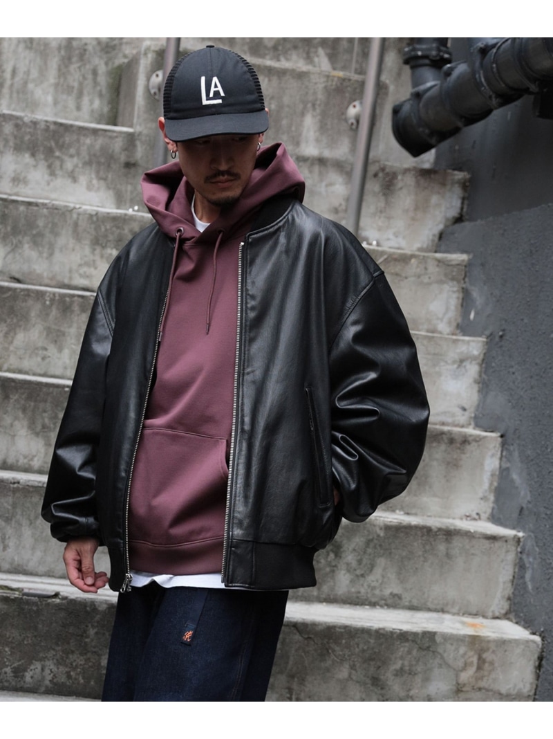 楽天市場】レザー ボマージャケット 24AW BEAMS ビームス メン