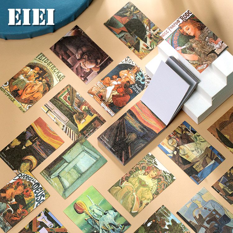 コラージュ素材 まとめ売り 人物ステッカー 海外マステ デザイン