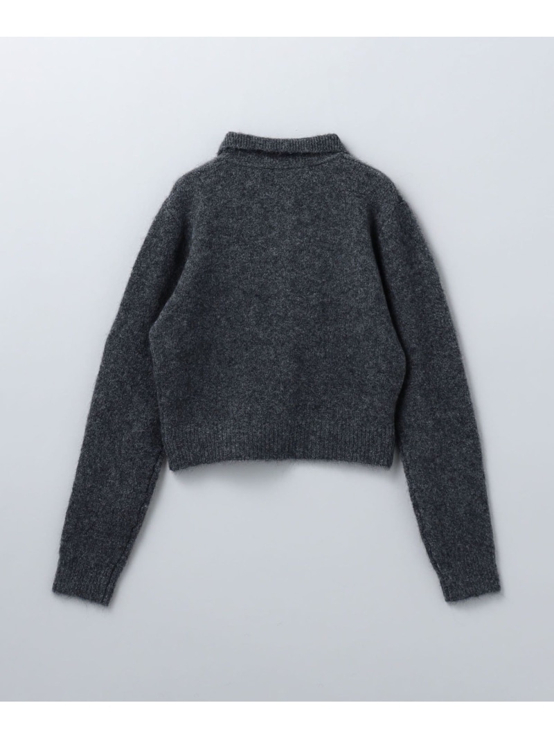 楽天市場】＜6(ROKU) ＞アルパカウール ニット カーディガン 6(ROKU