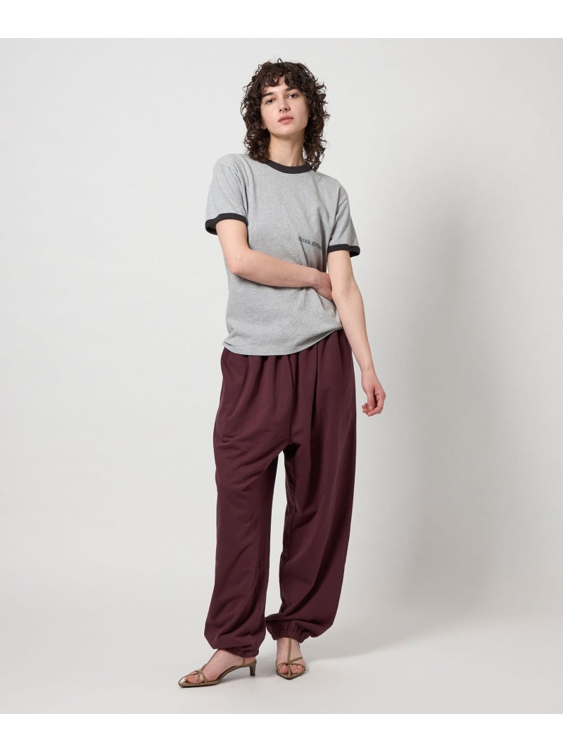 楽天市場】【SALE／30%OFF】＜6(ROKU)＞コットンウラケ ギャザーパンツ