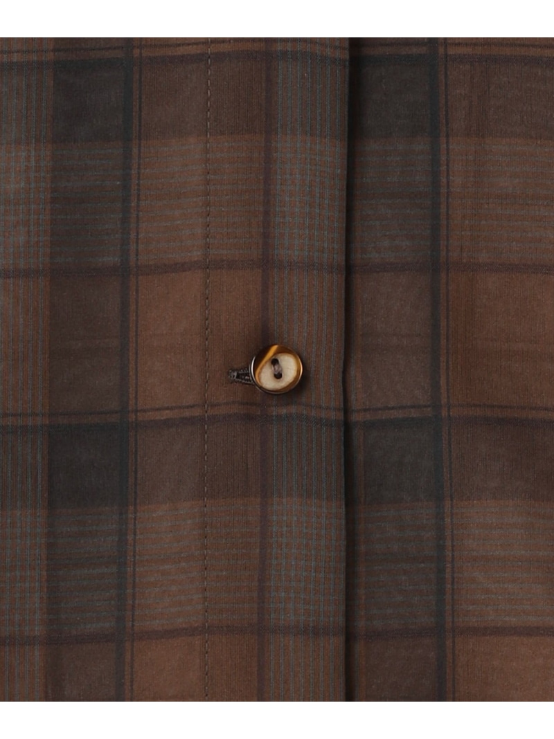 楽天市場】＜6(ROKU)＞シアー チェック シャツ 6(ROKU) ビューティー