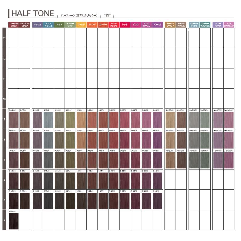 楽天市場】ミルボン オルディーブ ハーフトーン 8-NB/H (ニュートラル