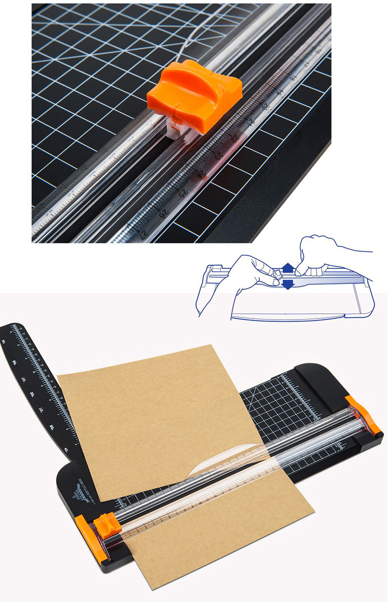 楽天市場】ペーパーカッター A4 ロータリー 小型 紙 スライドカッター