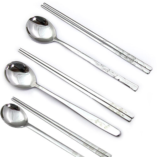 楽天市場】スプーンと箸セット ステンレス食器 韓国雑貨 スプーン 箸