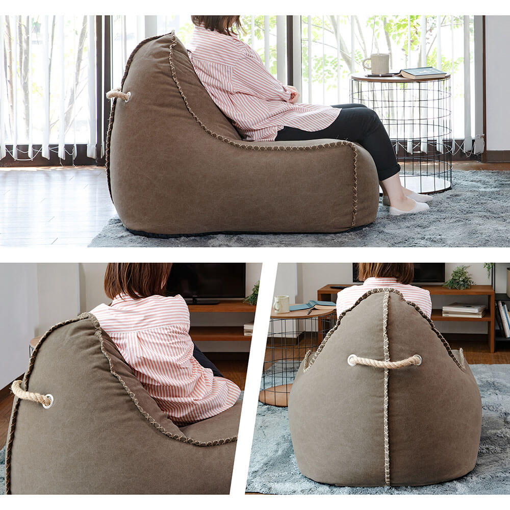 未使用 ビーズクッション ブッバ BUBBA nora. ノラ 1人掛け ソファ 未