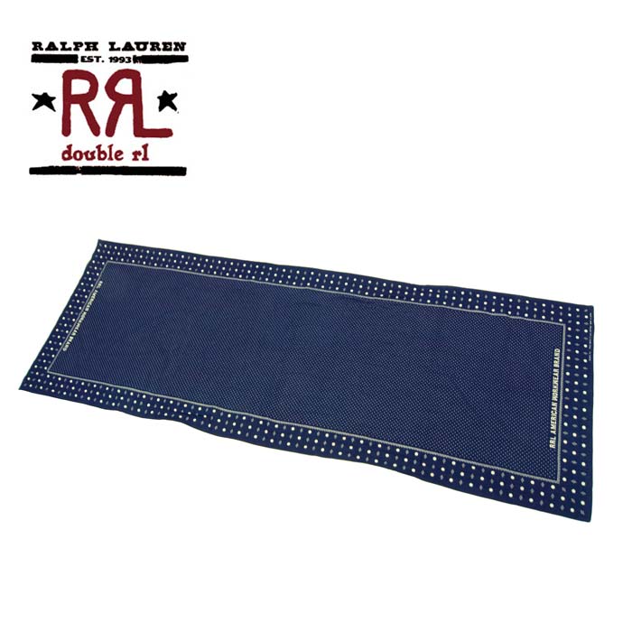 楽天市場】RRL ラルフローレン ダブルアールエル ドット バンダナ