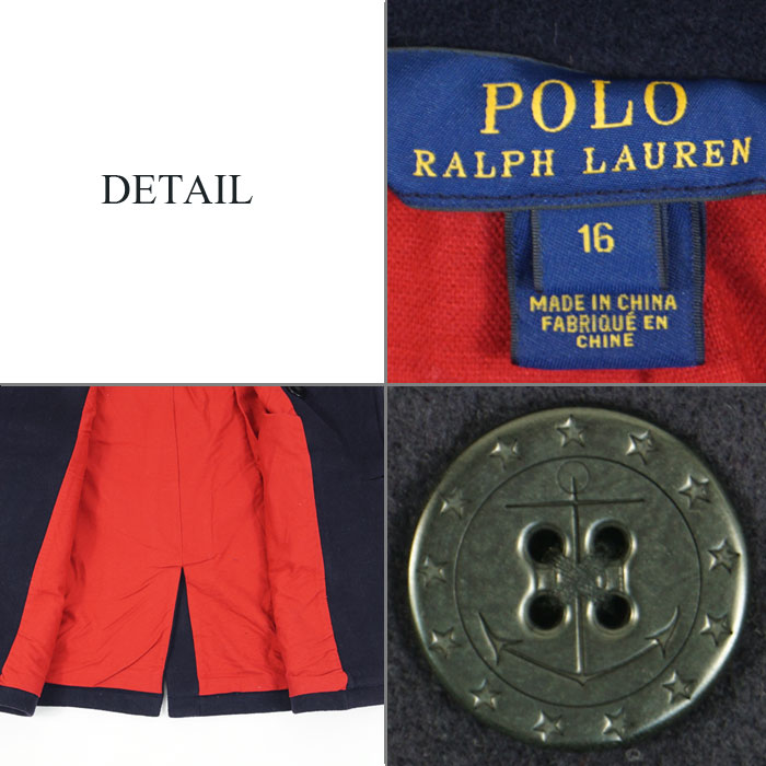 楽天市場】ラルフローレン POLO Ralph Lauren ボーイズ ピーコート P