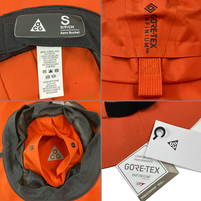 楽天市場】ナイキ エーシージー ゴアテックス エーペックス バケット