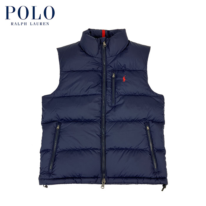 楽天市場】ラルフローレン POLO Ralph Lauren ダウン ベスト ネイビー
