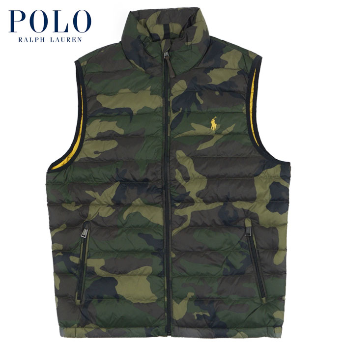 楽天市場】ラルフローレン POLO Ralph Lauren ダウン ベスト 迷彩
