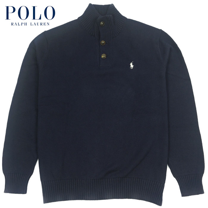 楽天市場】ラルフローレン POLO Ralph Lauren ハーフボタン ハイネック