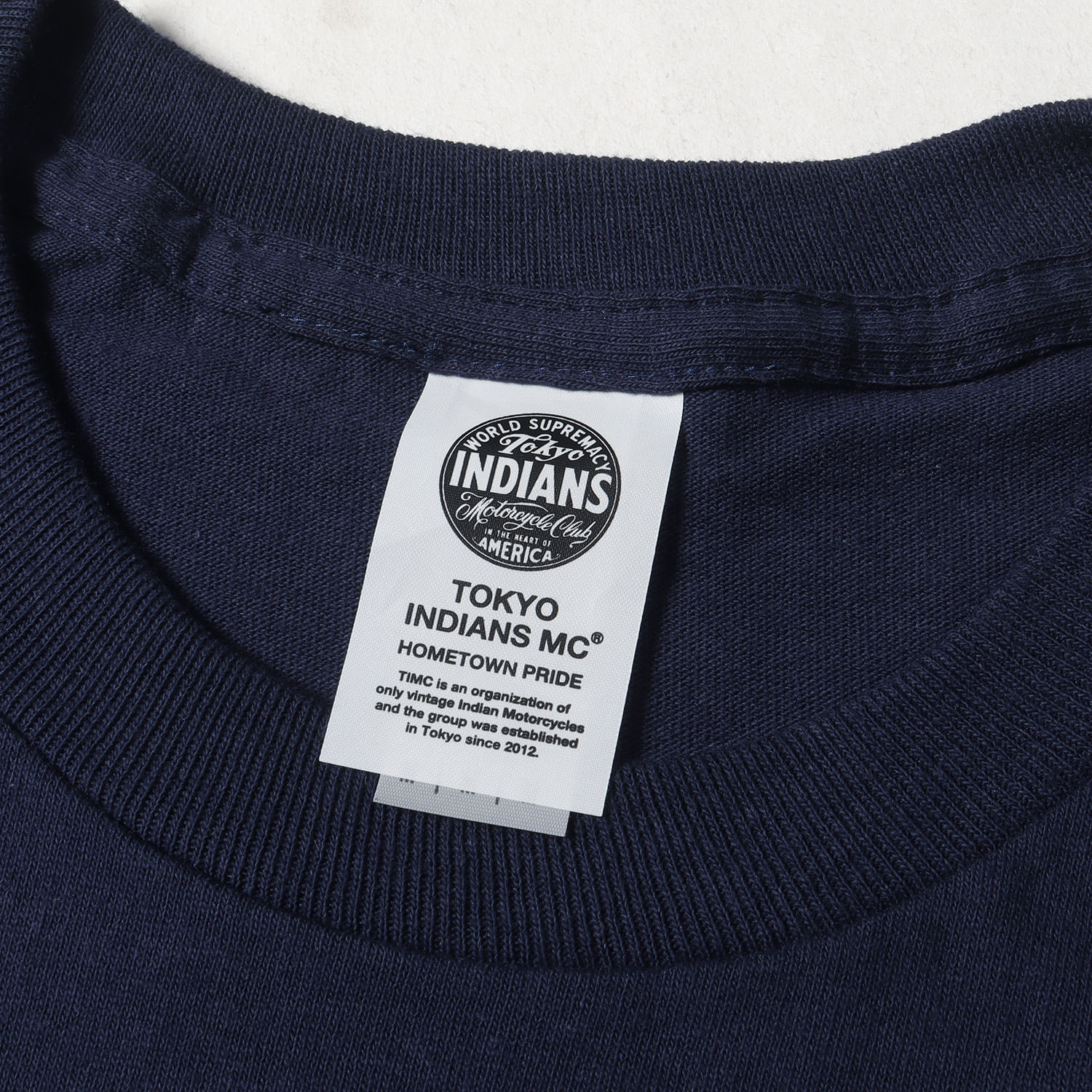 楽天市場】Timc Inc. 東京インディアンズ モーターサイクル Tシャツ