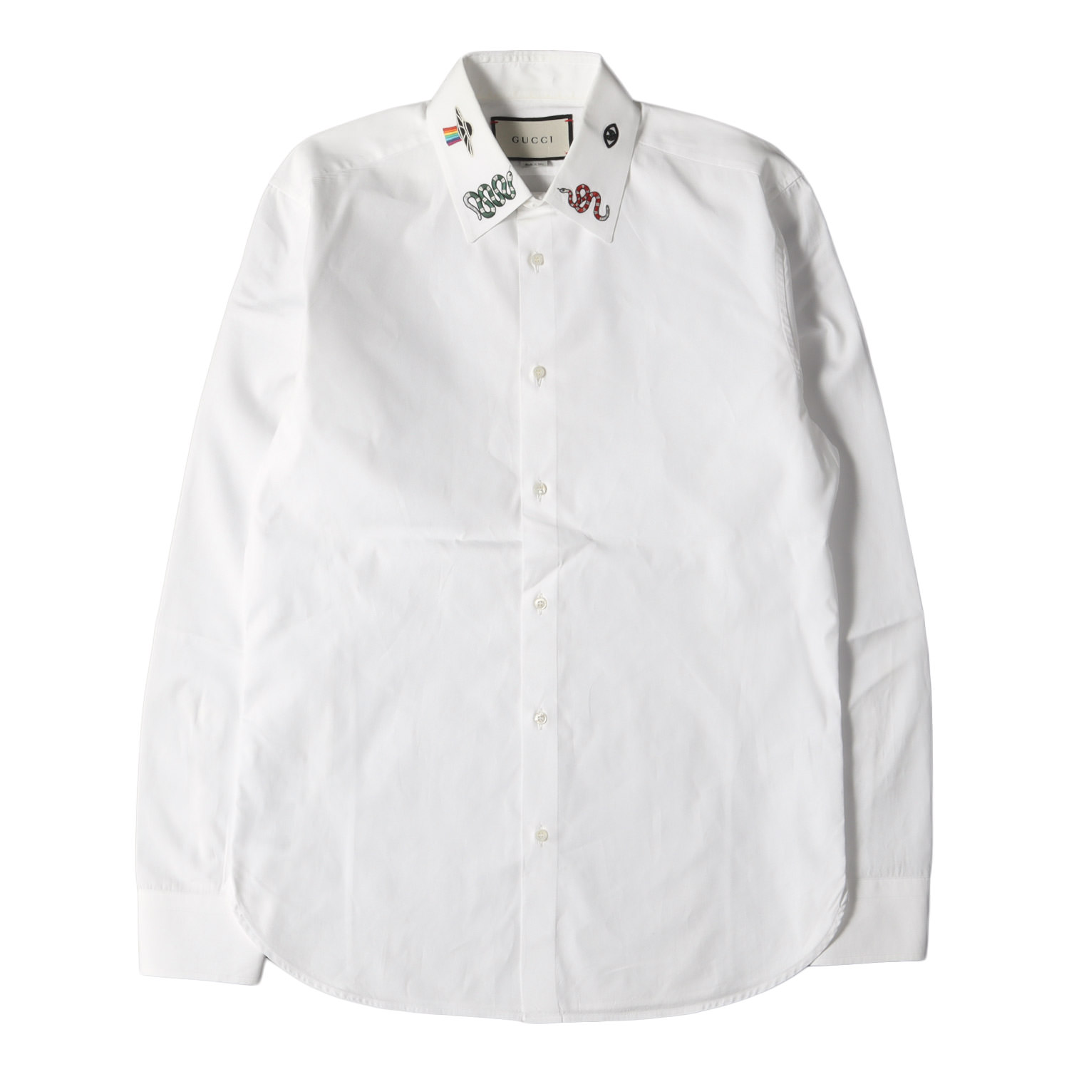 楽天市場】GUCCI グッチ シャツ サイズ:16 19AW シンボルズ 刺繍