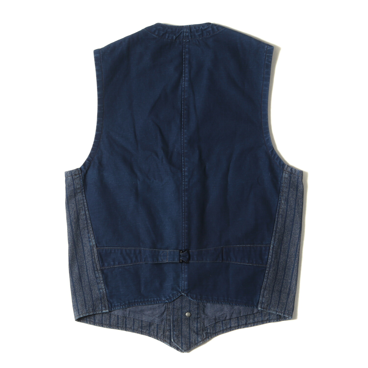 楽天市場】RRL ダブルアールエル ベスト サイズ:M インディゴ 杢
