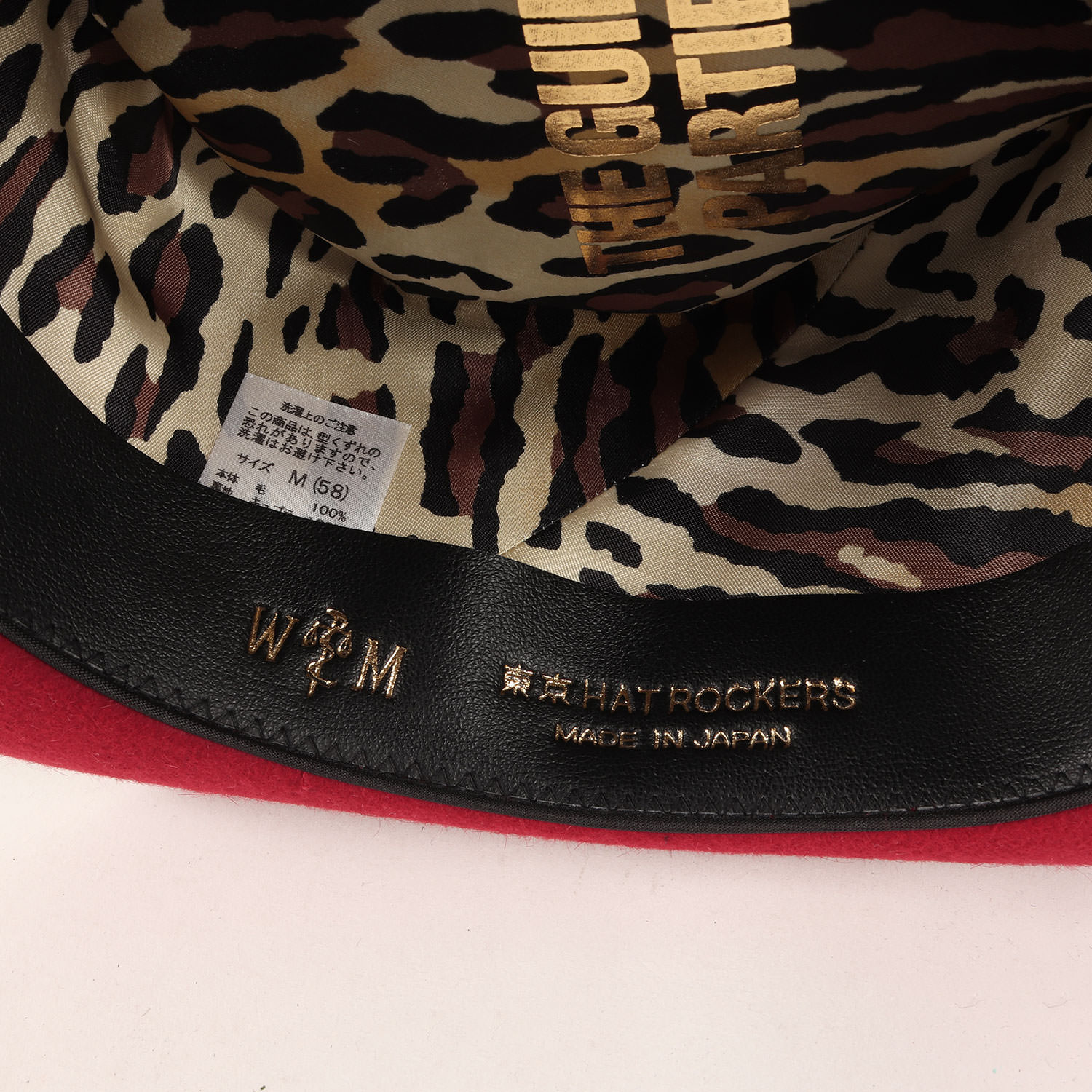 ワコマリア バケットハット レオパード柄 WACKO MARIA レオパード