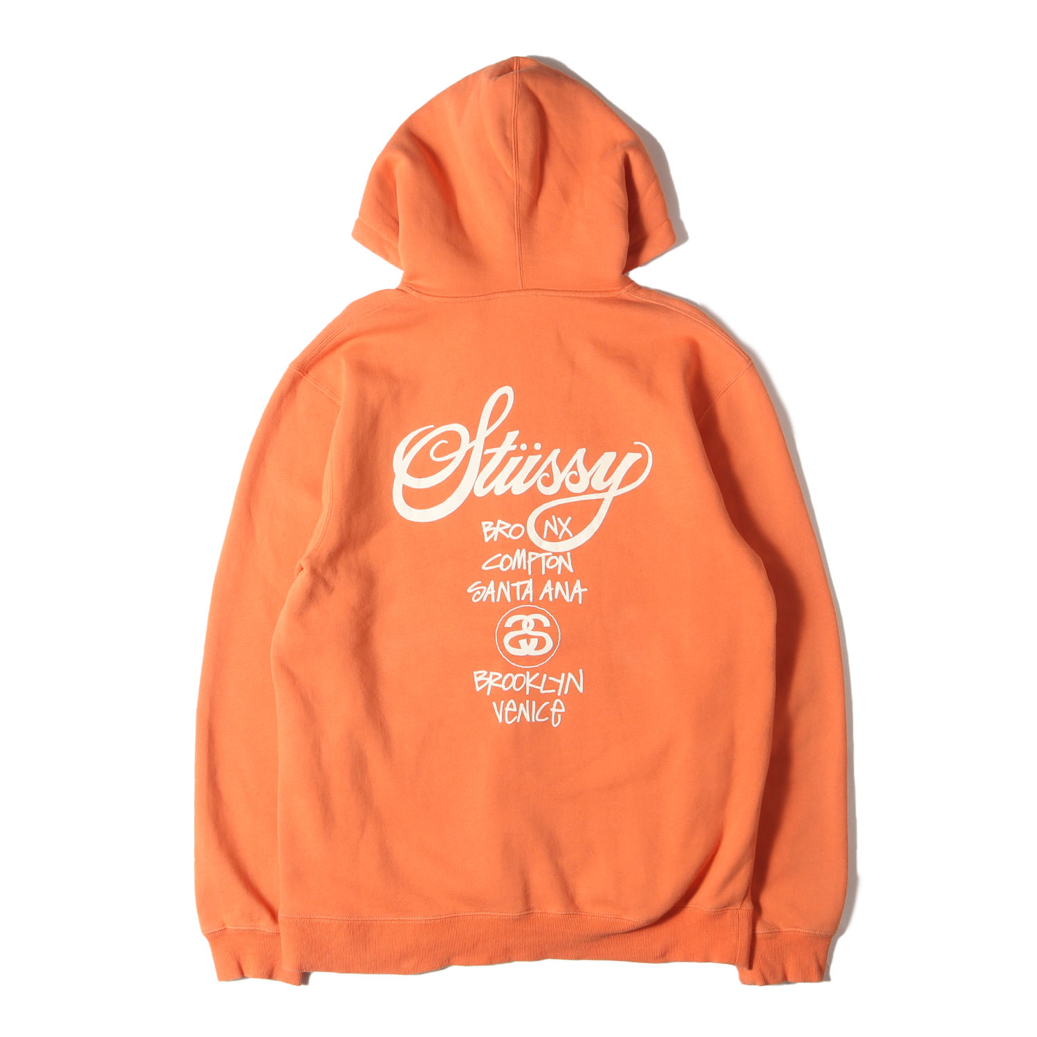 楽天市場】STUSSY ステューシー パーカー サイズ:XL ワールドツアー