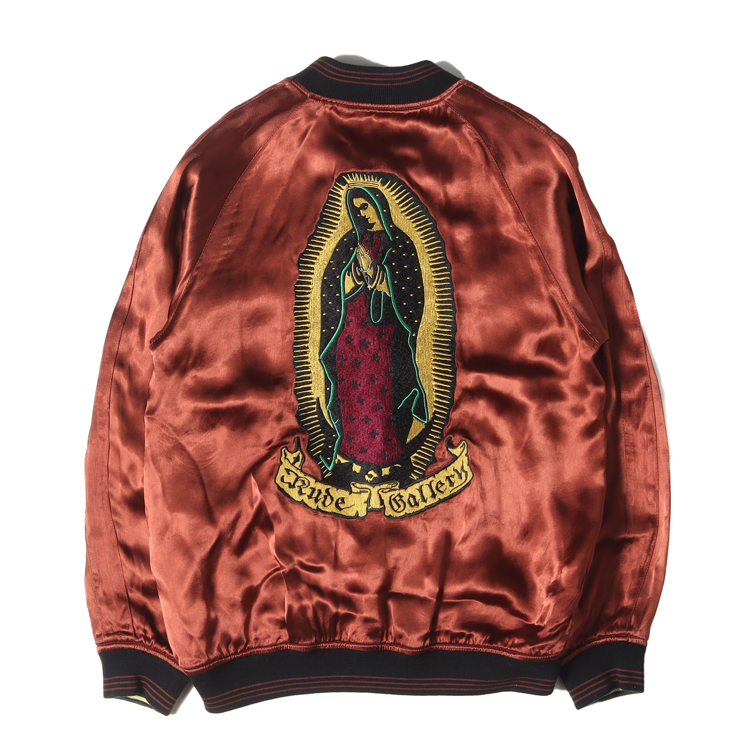 ルードギャラリー 15SS リネン スカジャン 3 美品 RUDE GALLERY ルード