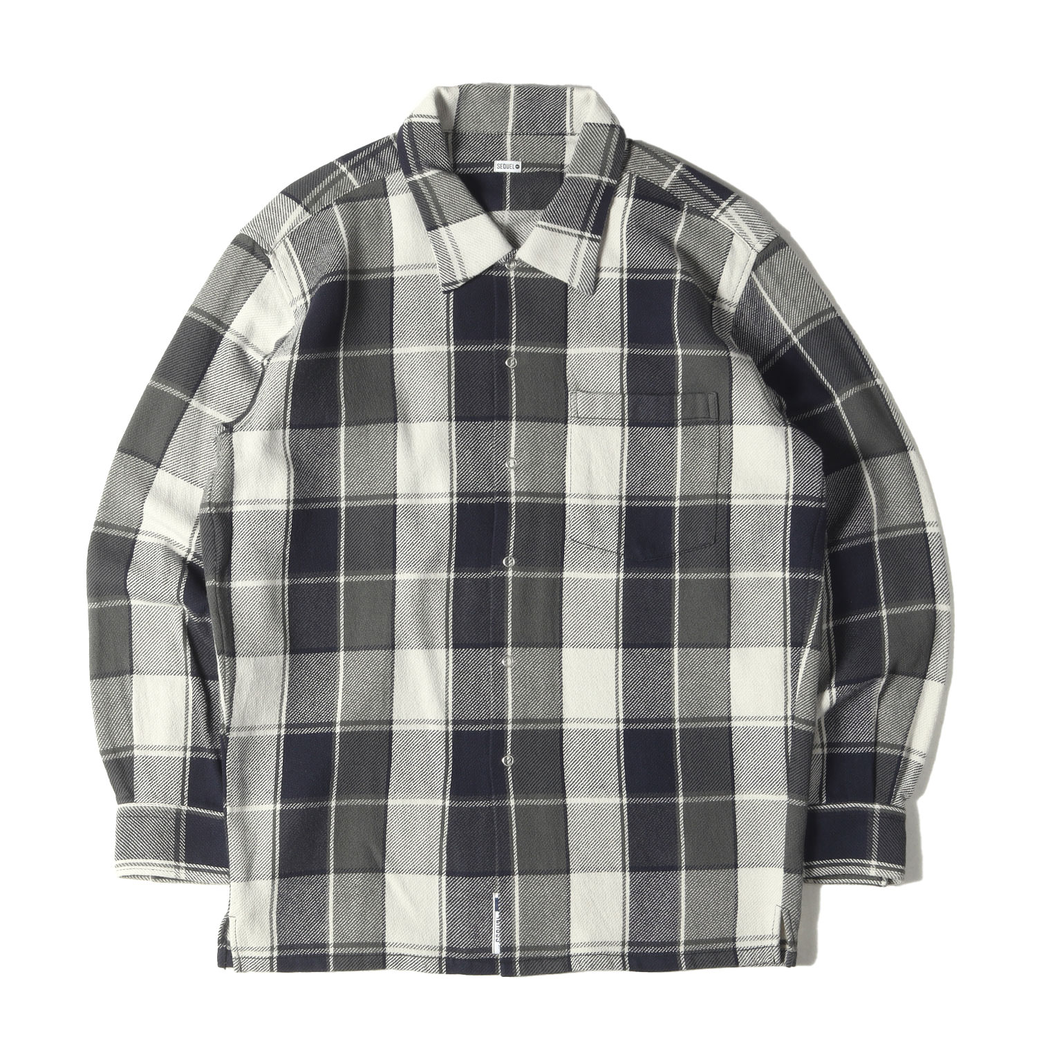 楽天市場】SEQUEL シークエル シャツ サイズ:M / スナップボタン