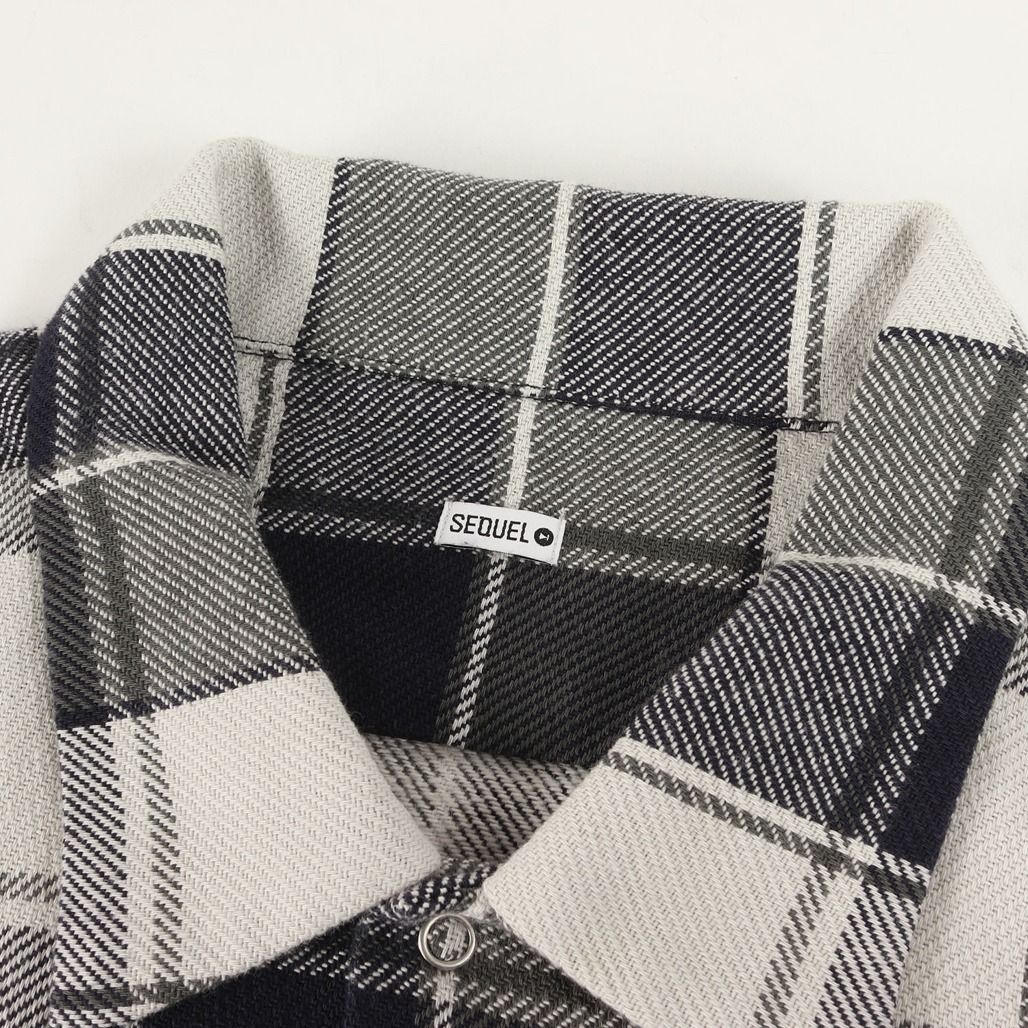 楽天市場】SEQUEL シークエル シャツ サイズ:M / スナップボタン