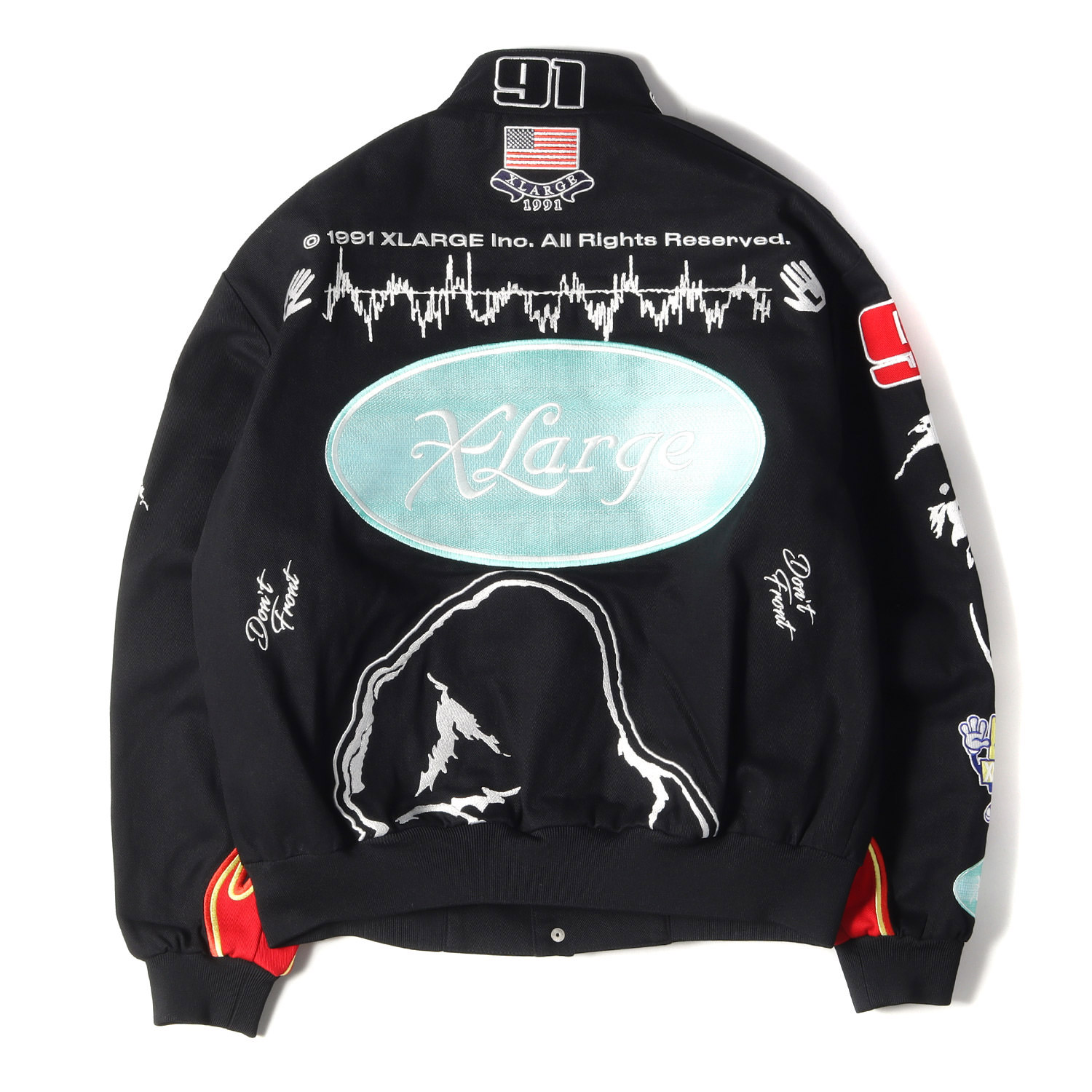 楽天市場】X-LARGE エクストララージ ジャケット マルチワッペン