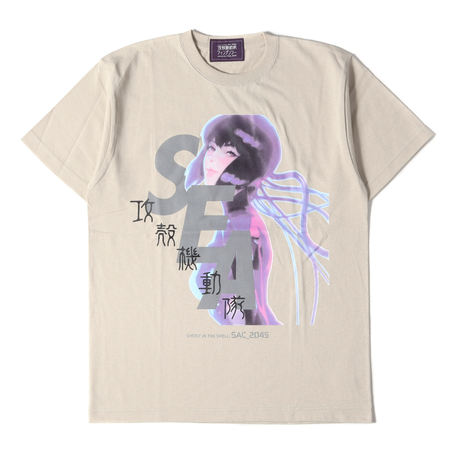 楽天市場】WIND AND SEA ウィンダンシー Tシャツ 攻殻機動隊 SAC_2045
