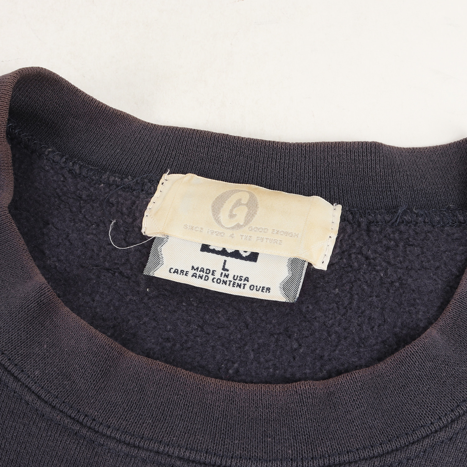 楽天市場】GOOD ENOUGH グッドイナフ スウェット サイズ:L 90s 初期