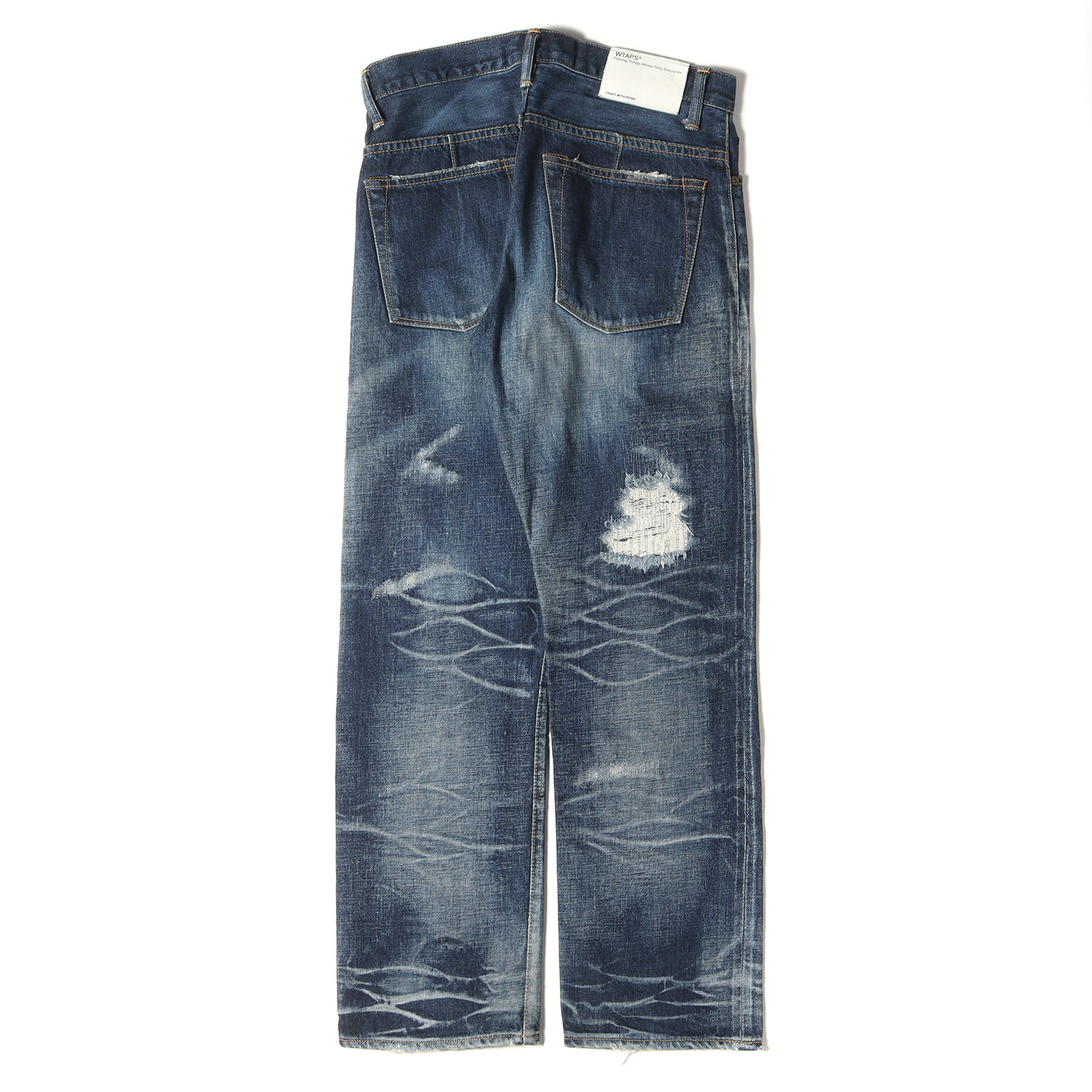 楽天市場】WTAPS ダブルタップス パンツ サイズ:S 15SS ダメージリペア