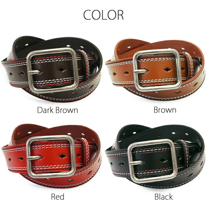 楽天市場】Wizz Spirit ウィズスピリット レザー ベルト J219 本革