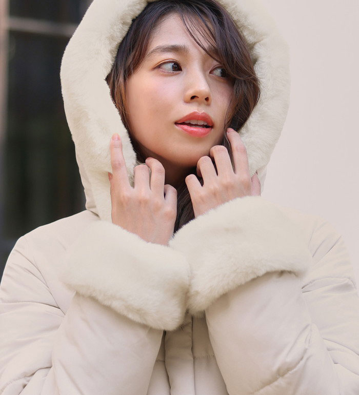 楽天市場】コート レディース 50代 ロングコート 冬 フェイクファー付