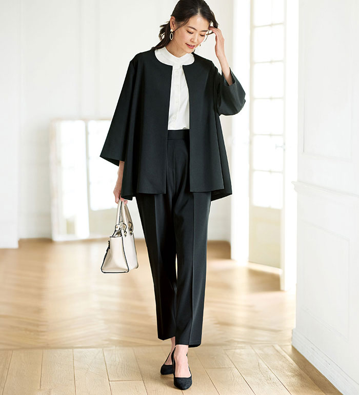 楽天市場】セットスーツ レディース 今どきフォーマルセットアップ