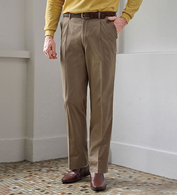 楽天市場】スラックス メンズ ＜ゴールデンベア＞しわになりにくい綿