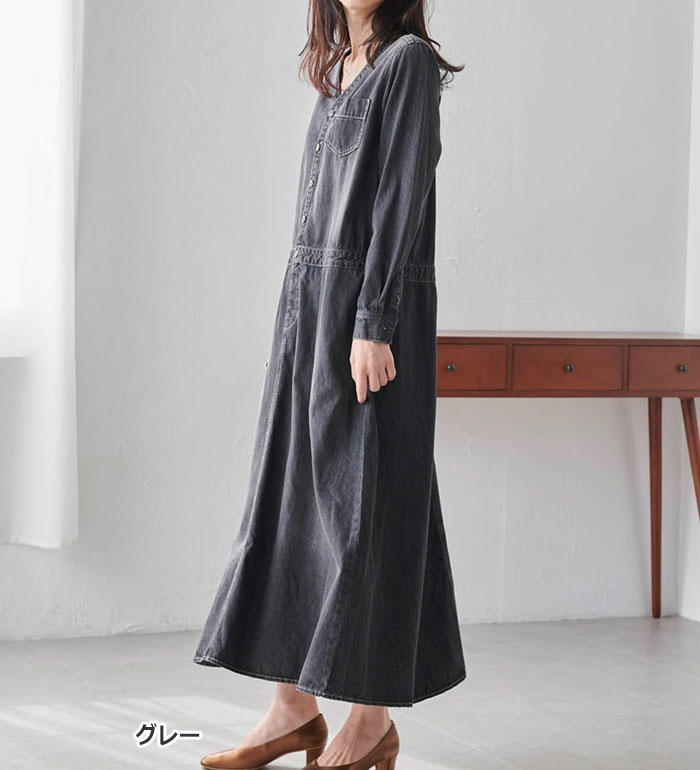 楽天市場】＼早割全品10％OFFクーポン／ワンピース M L LL 3L ロング丈