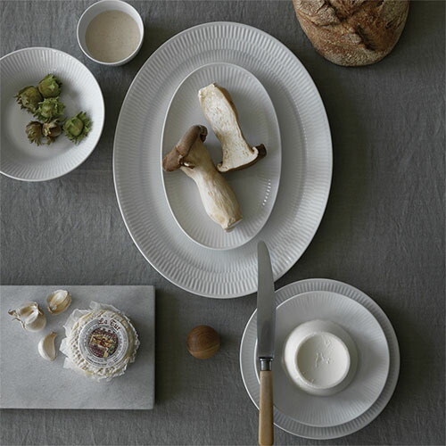 楽天市場】ロイヤル コペンハーゲン ホワイトフルーテッド オーバル