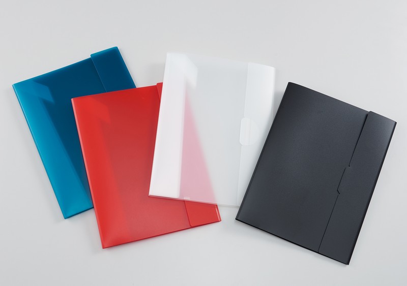 楽天市場】ホルサック クリアーホルダーファイル 透明 12枚収納可能 A4