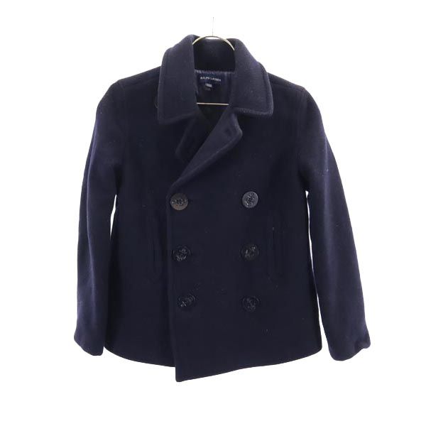 楽天市場】古着 RALPH LAUREN ラルフローレン ピーコート 130 ネイビー