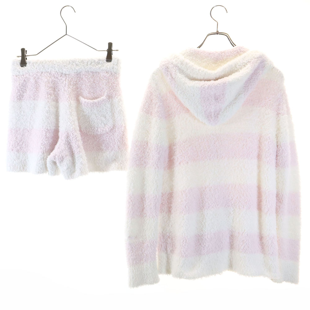 楽天市場】ジェラートピケ ボーダー柄 長袖 ルームウェア 上下