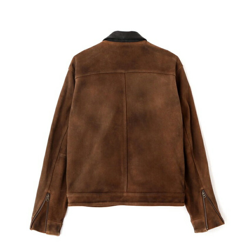 Schott SCHOTT 90s 本革 レザーブルゾン スウェード XL(42) 茶