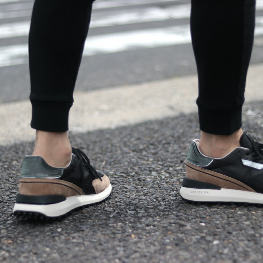 楽天市場】D.A.T.E. デイト LAMPO ランポ スニーカー M391-LM-NY-BK