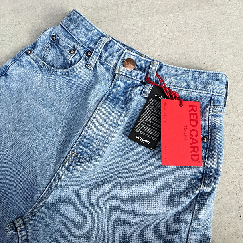 楽天市場】RED CARD TOKYO レッドカード One-Day ストレートデニム 全4