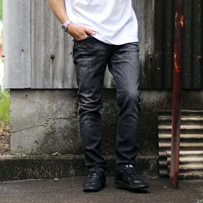 楽天市場】YANUK ヤヌーク テーパードデニム 57243002 (OBK) スリム