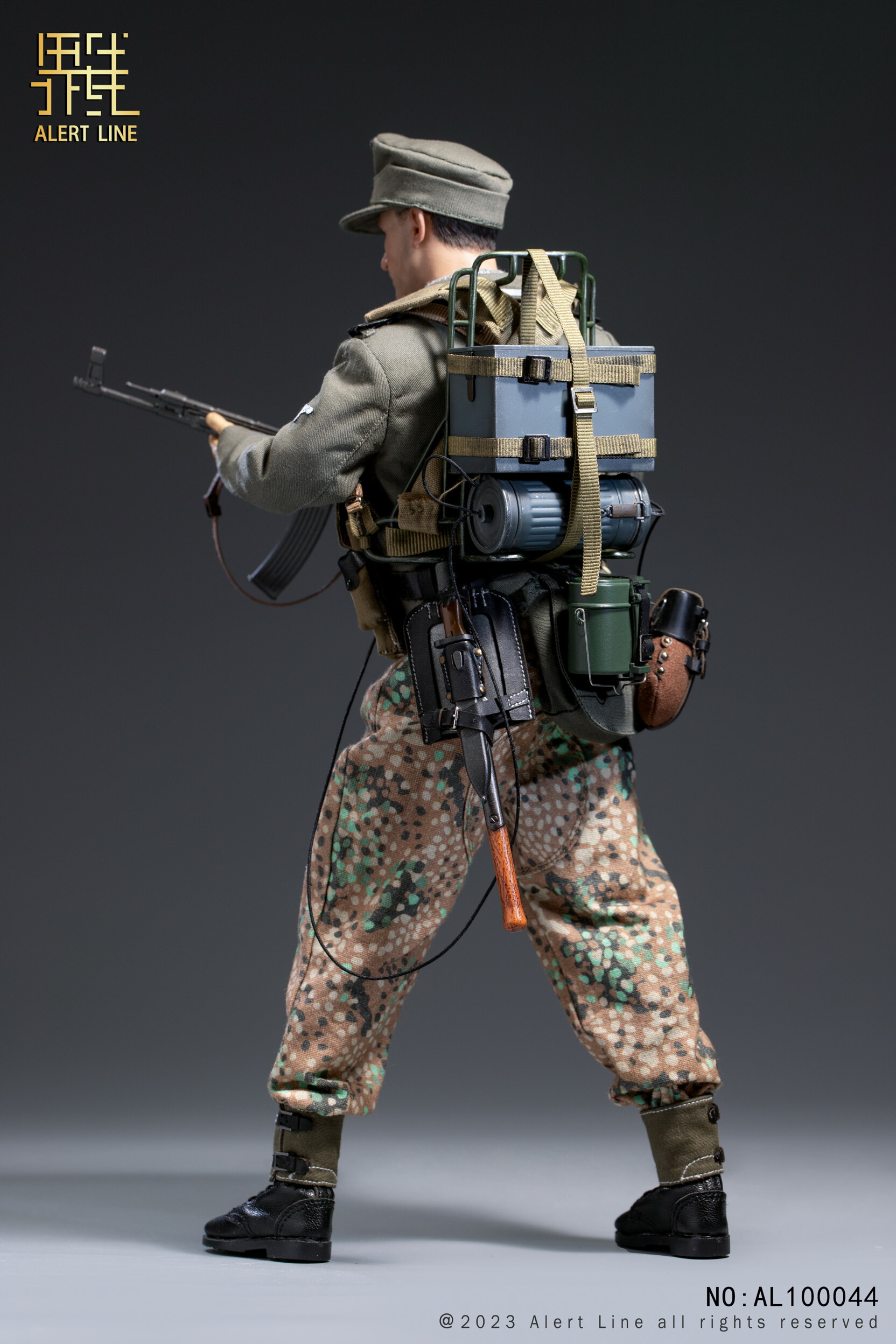 楽天市場】界线玩模 1/6 第二次世界大戦のドイツ武装親衛隊兵士 可動