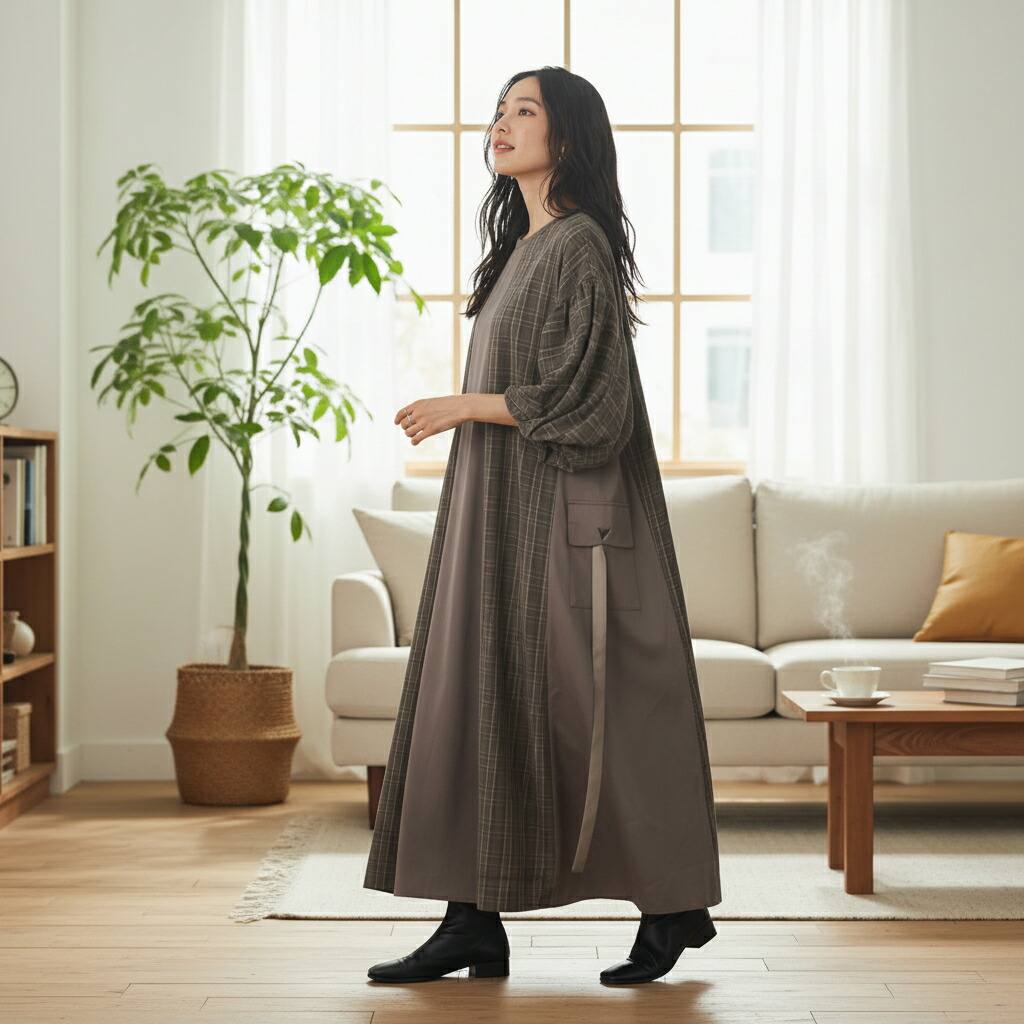 楽天市場】GALENA グレンチェックサイドベルトワンピース 型番70042