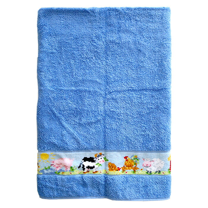 楽天市場】送料無料 フェイラー ベビーバスタオル ファーム FARM