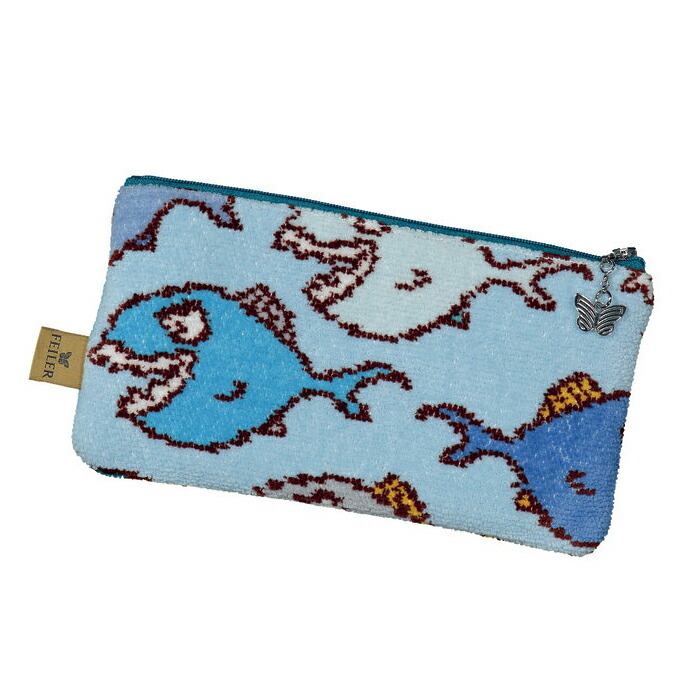 楽天市場】【ネコポス:ハンカチ1枚同梱可】フェイラーフラット ポーチ