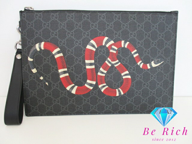 楽天市場】GUCCI グッチ クラッチバッグ 473904 キングスネーク