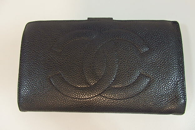 楽天市場】シャネル CHANEL 財布 がま口 二つ折り財布 ココマーク