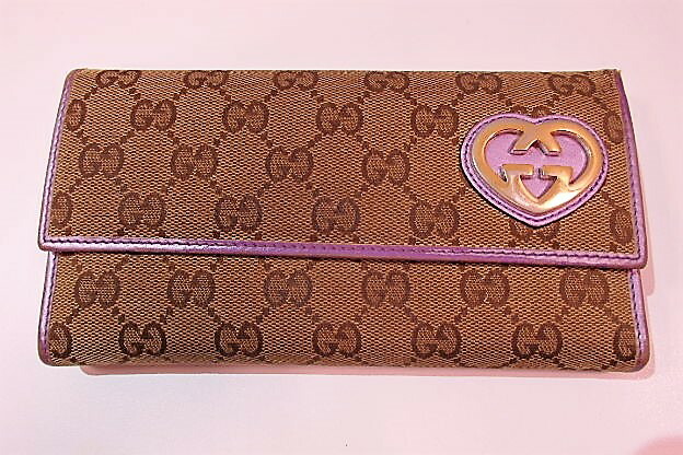 楽天市場】グッチ GUCCI 財布 二つ折り 長財布 251861 GG ラブリー G