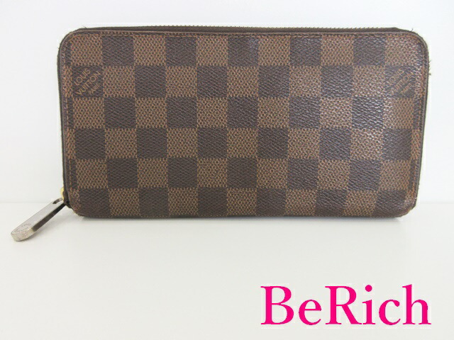 楽天市場】ルイ ヴィトン LOUIS VUITTON 二つ折り財布 ダミエ ジッピー