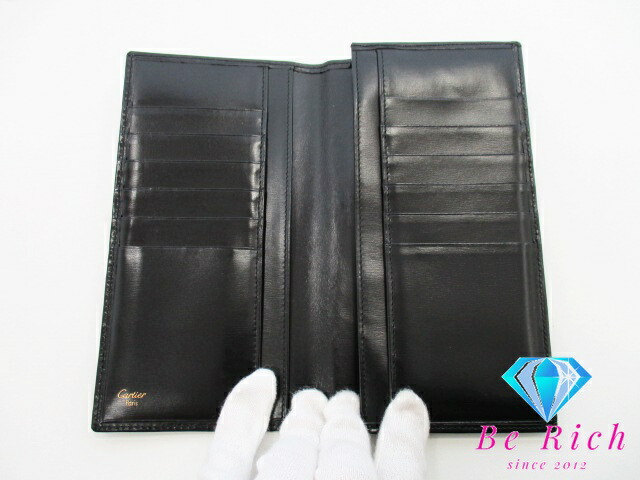楽天市場】カルティエ Cartier 長財布 二つ折り財布 パシャ L3000131