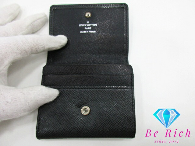 楽天市場】ルイ ヴィトン ポルト モネ セルゲイ M32562 タイガ 黒